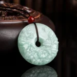 High-end Customised Jadeite Peace Buckle - Image 2