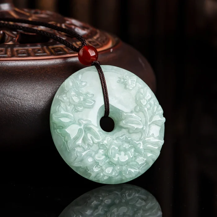 High-end Customised Jadeite Peace Buckle - Image 2