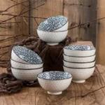 China Jingdezhen Celadon Bowl x4 - Image 3