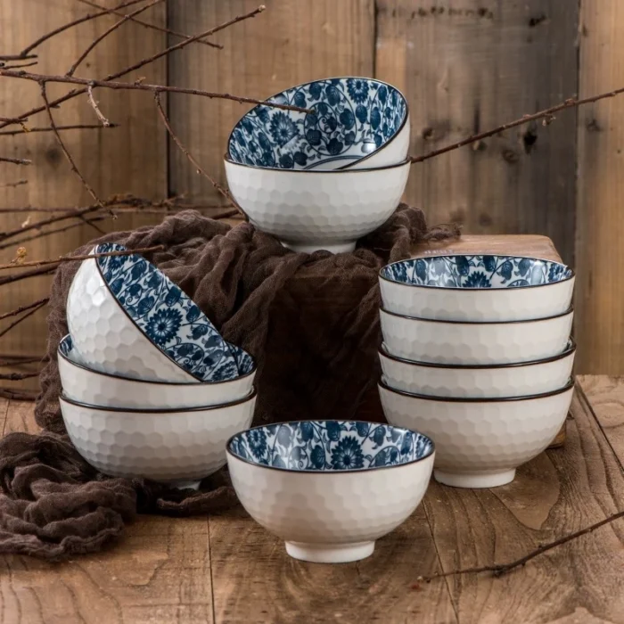China Jingdezhen Celadon Bowl x4 - Image 4