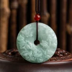 High-end Customised Jadeite Peace Buckle