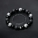 Arctic Aura Obsidian Chain