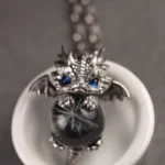 Dragon Vintage Sterling Silver Necklace - Image 3
